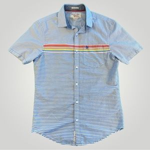 Penguin Heritage Slim Fit Striped Shirt Men’s, S - Used